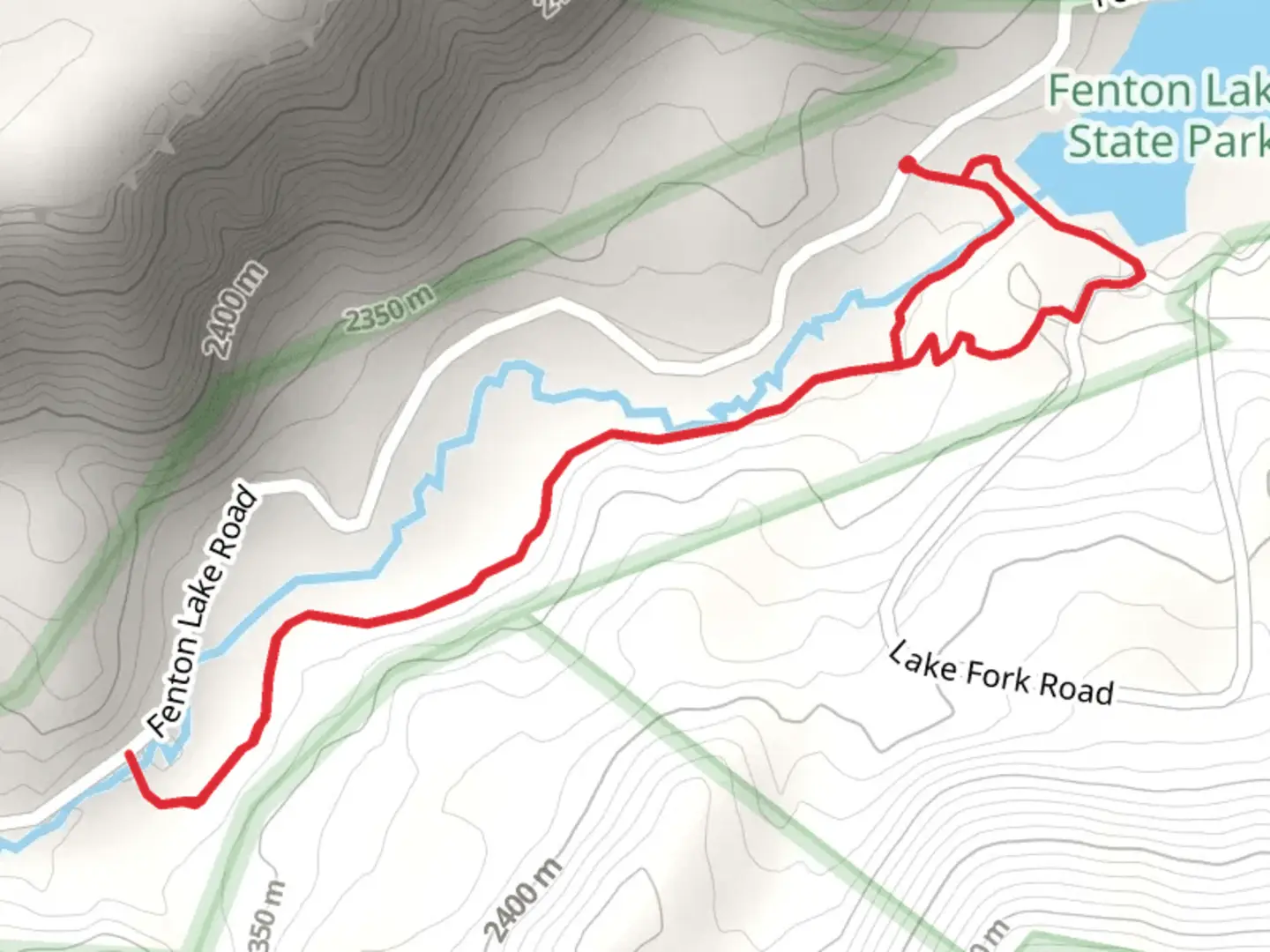An image depicting the trail Hal Baxter Memorial Trail and its surrounding area.