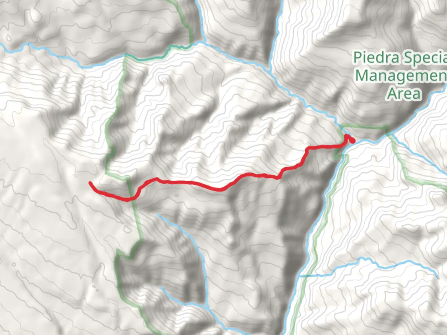 An image depicting the trail Baldy Mountain Trail and its surrounding area.