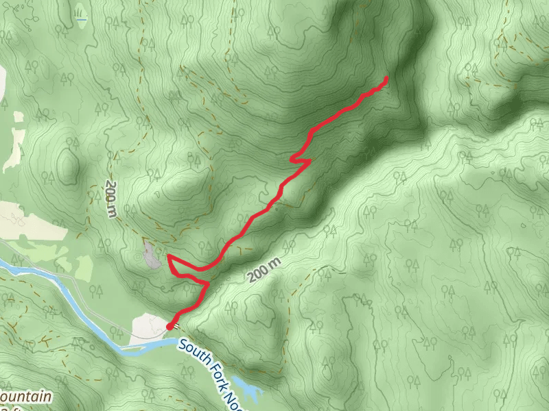 Skookum Creek Bridge and Whatcom Land