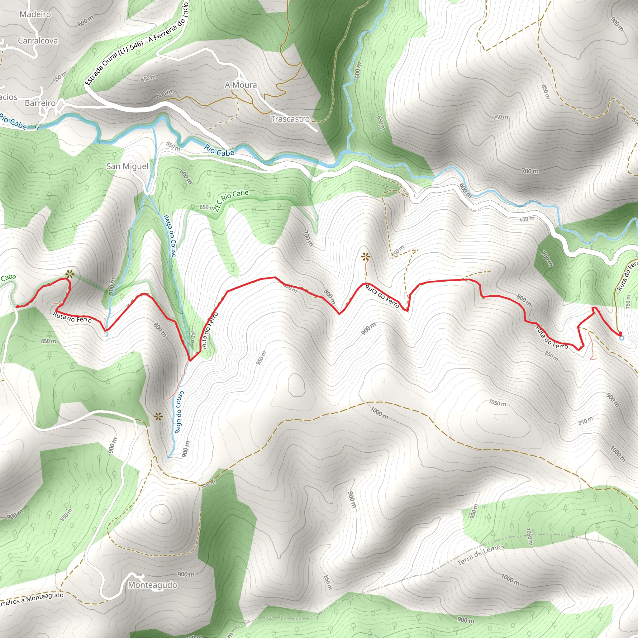 PR G 225 Ruta do Ferro mobile static map