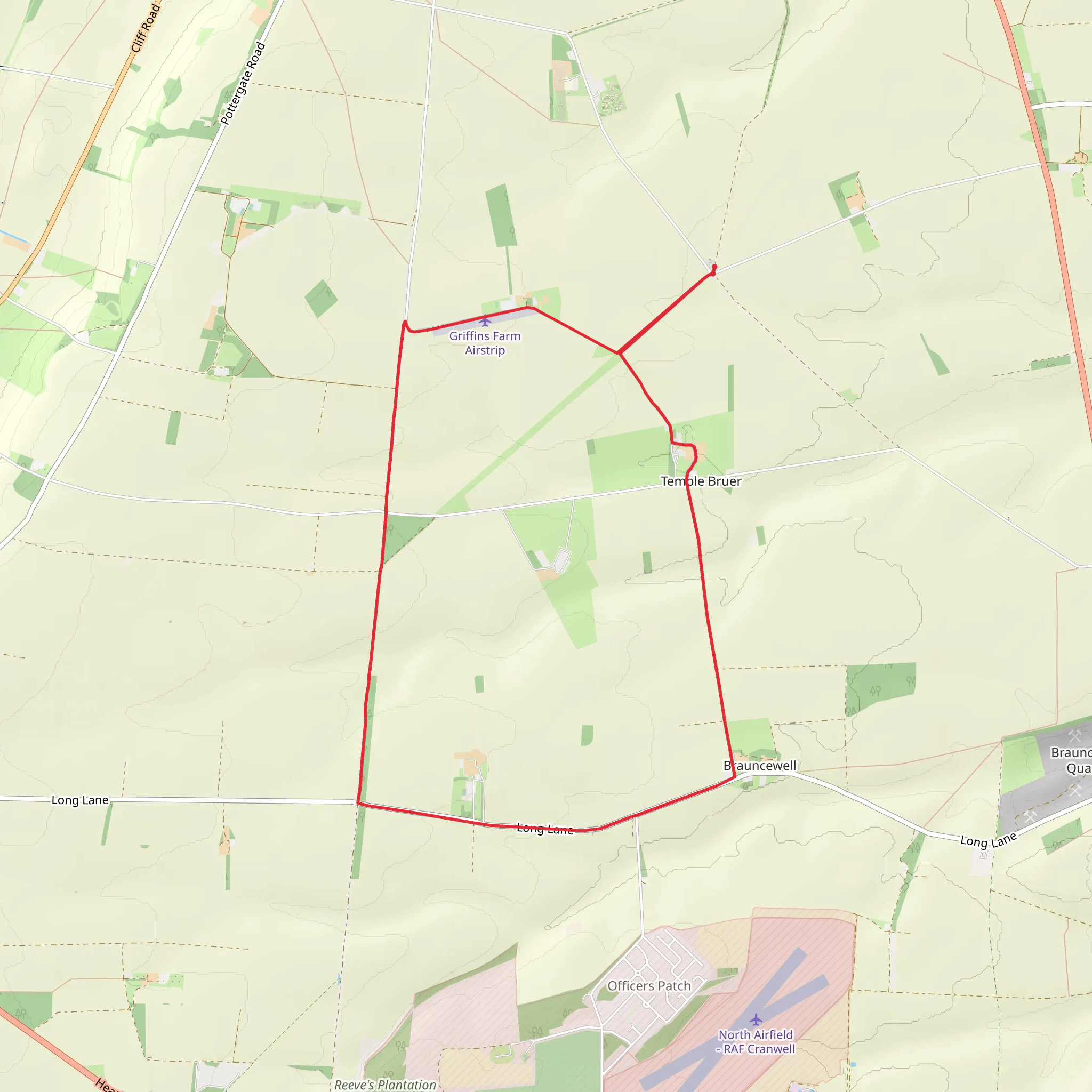 Edward's Plantation Loop mobile static map