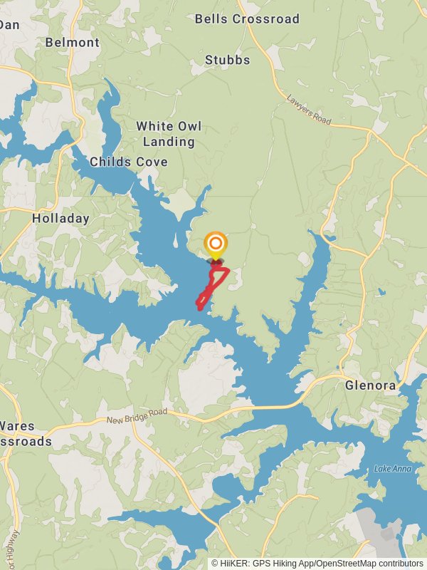 Old Pond Trail Railroad Ford Loop