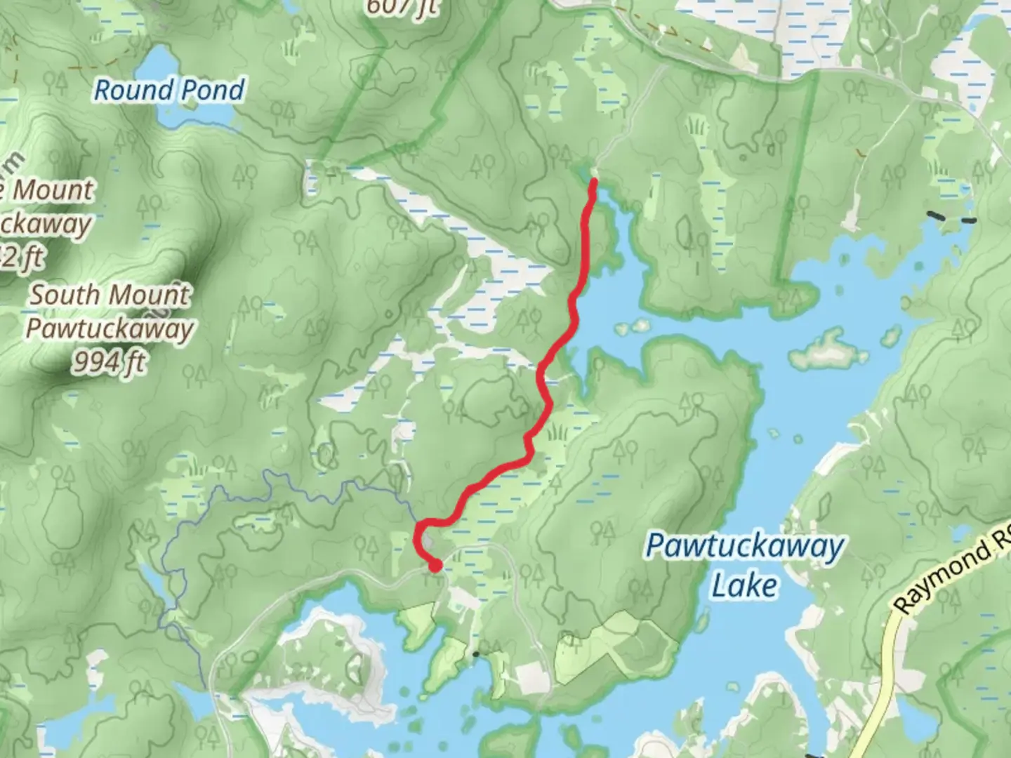 An image depicting the trail Fundy Trail and its surrounding area.