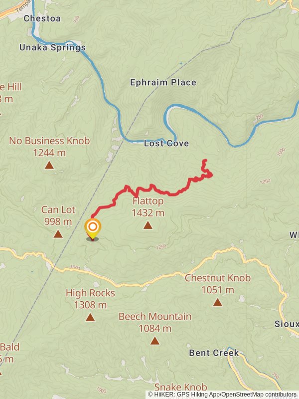 Devils Creek and Lost Cove Trail