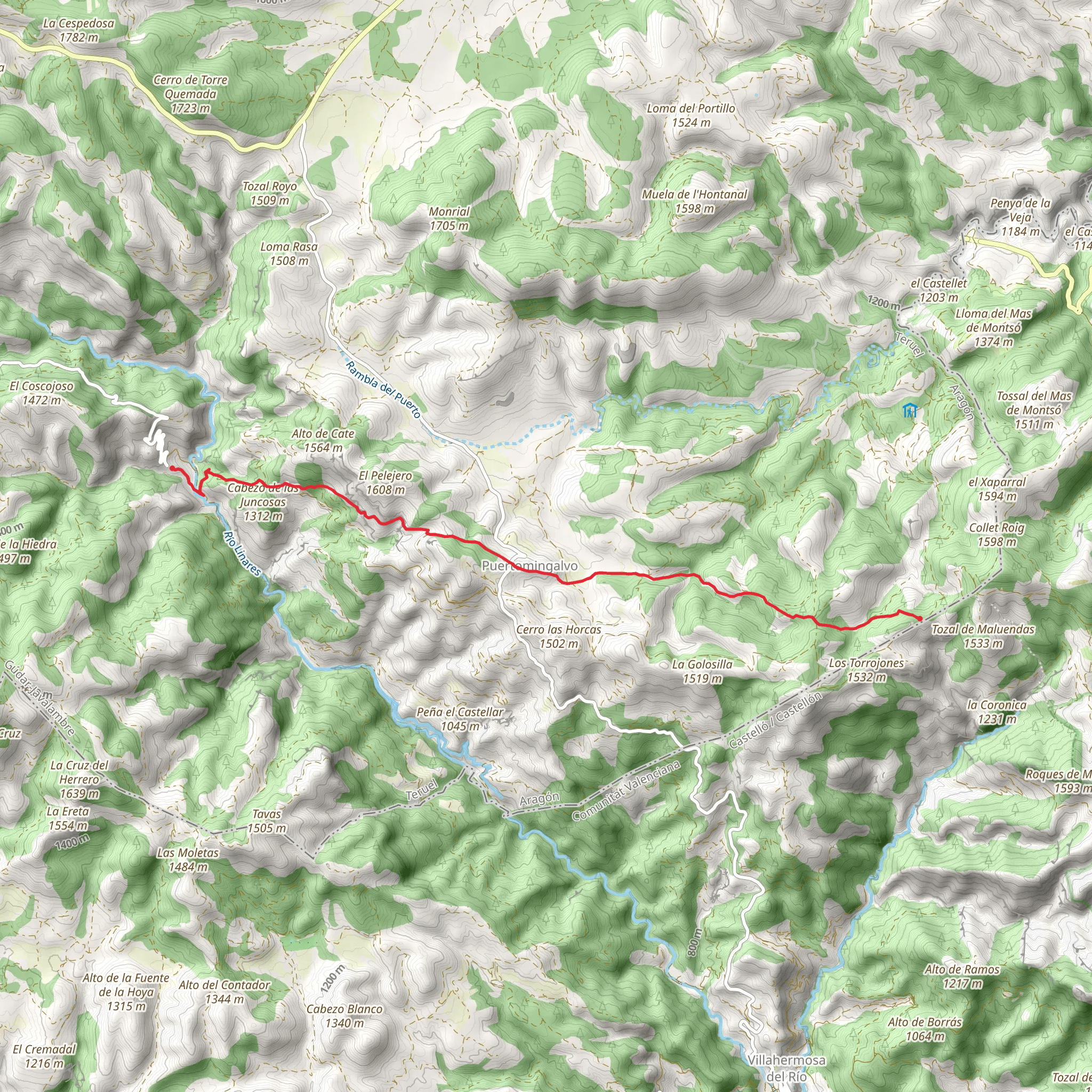 Castelvispal - Valencian Community PR TE 31 mobile static map