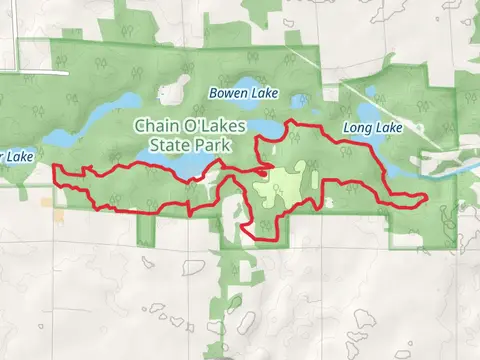 Dock, Long, Sucker and Sand Lake Loop