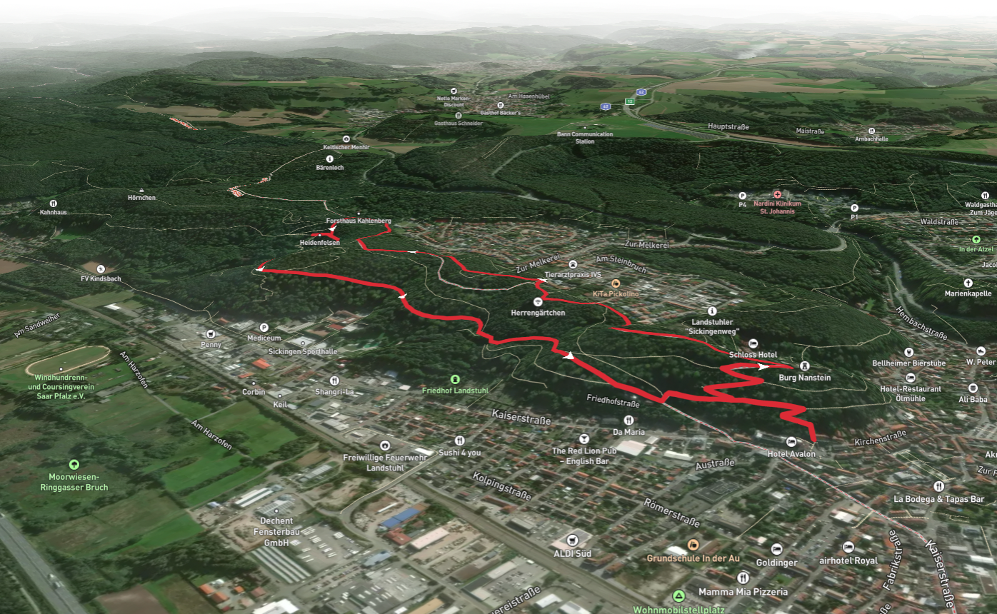 Herrengärtchen via Saar-Pfalz Weg