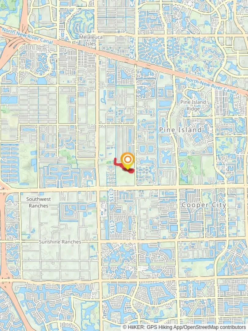 An image depicting the trail Robbins Lodge Park Loop and its surrounding area.