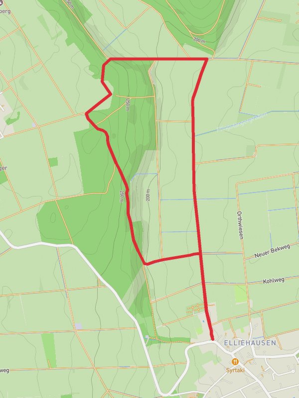Grillplatz Elliehausen and Sauenberg Loop