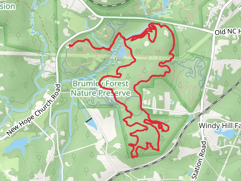 Springhouse Loop via Wood Duck Way