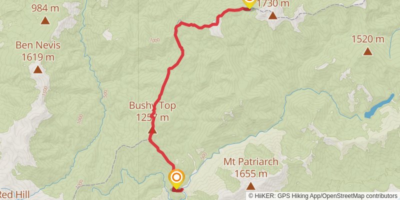 Alpine Route stage 3 Map