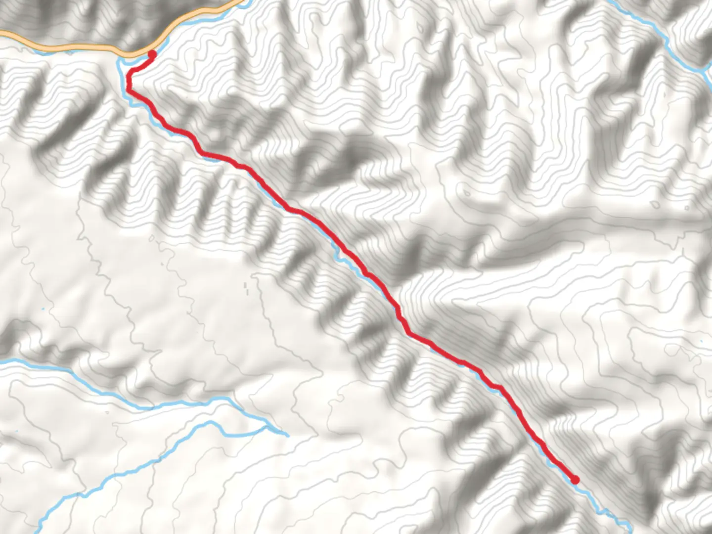 An image depicting the trail Bear Creek Trail - Short and its surrounding area.