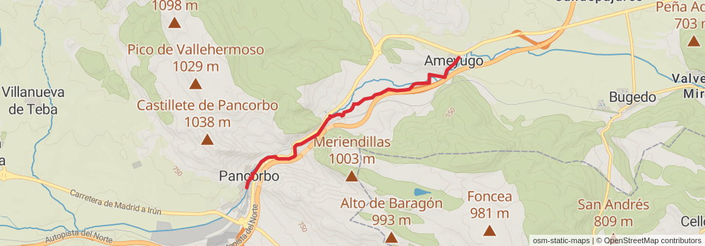 GR 291 Agua y Roca - del Ebro a los Obarenes stage 4 Map