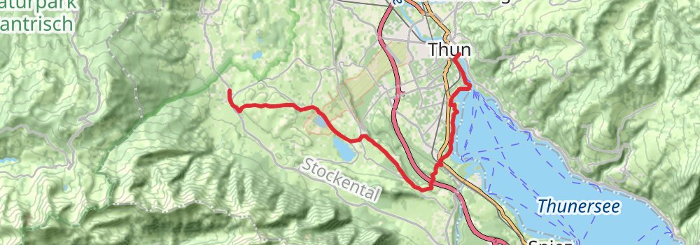 Camino Blumberg-Geneva via Frauenfeld stage 16 Map