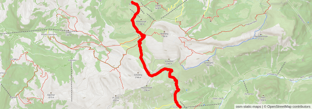 ViaUrschweiz stage 2 Map