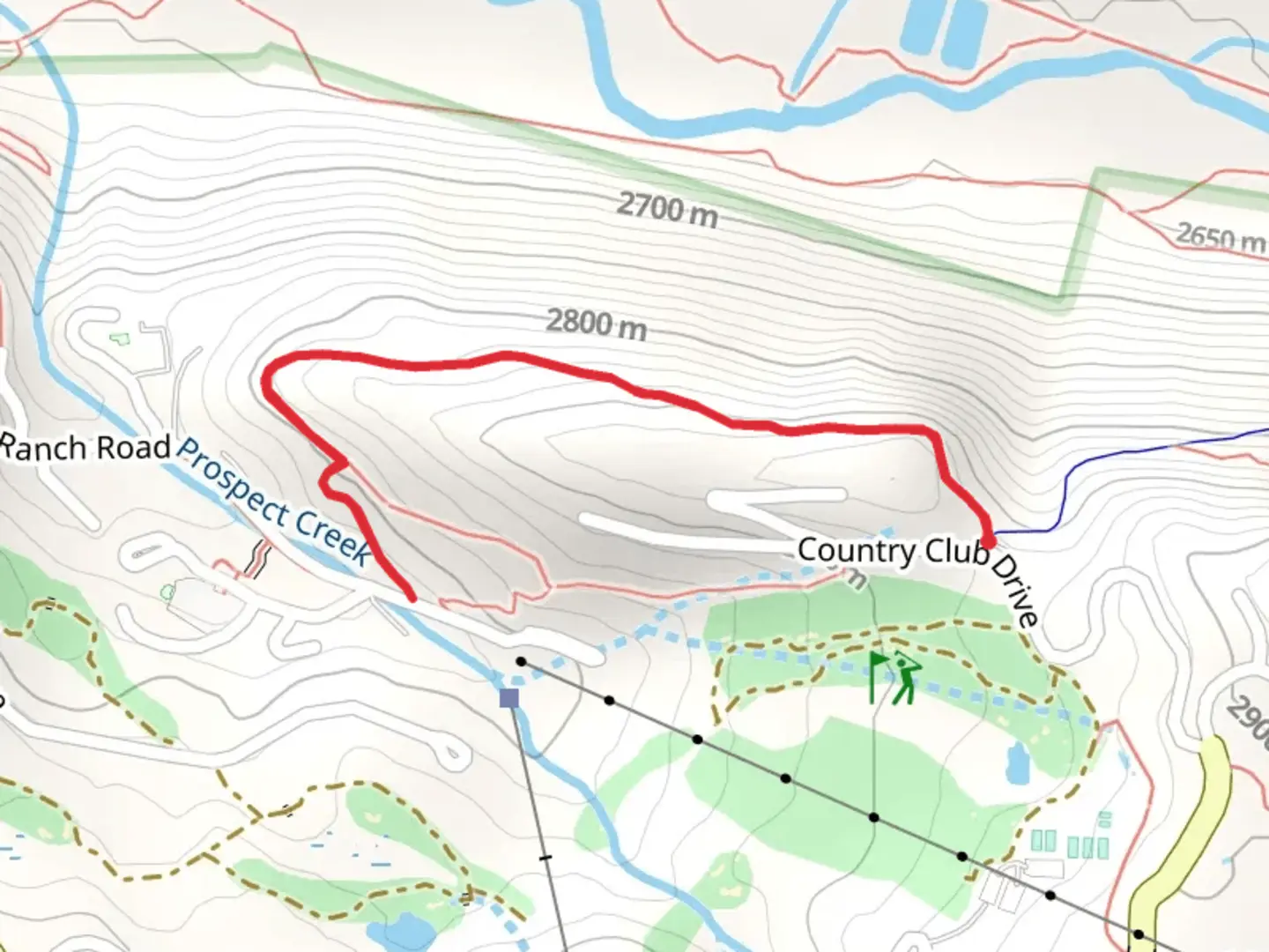 An image depicting the trail Jurassic Walk and its surrounding area.