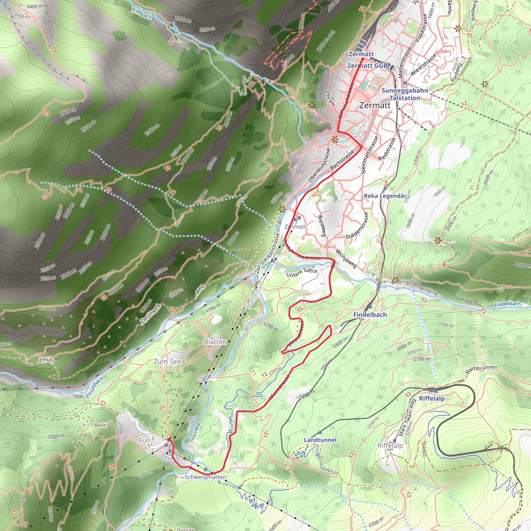Furi Trail mobile static map