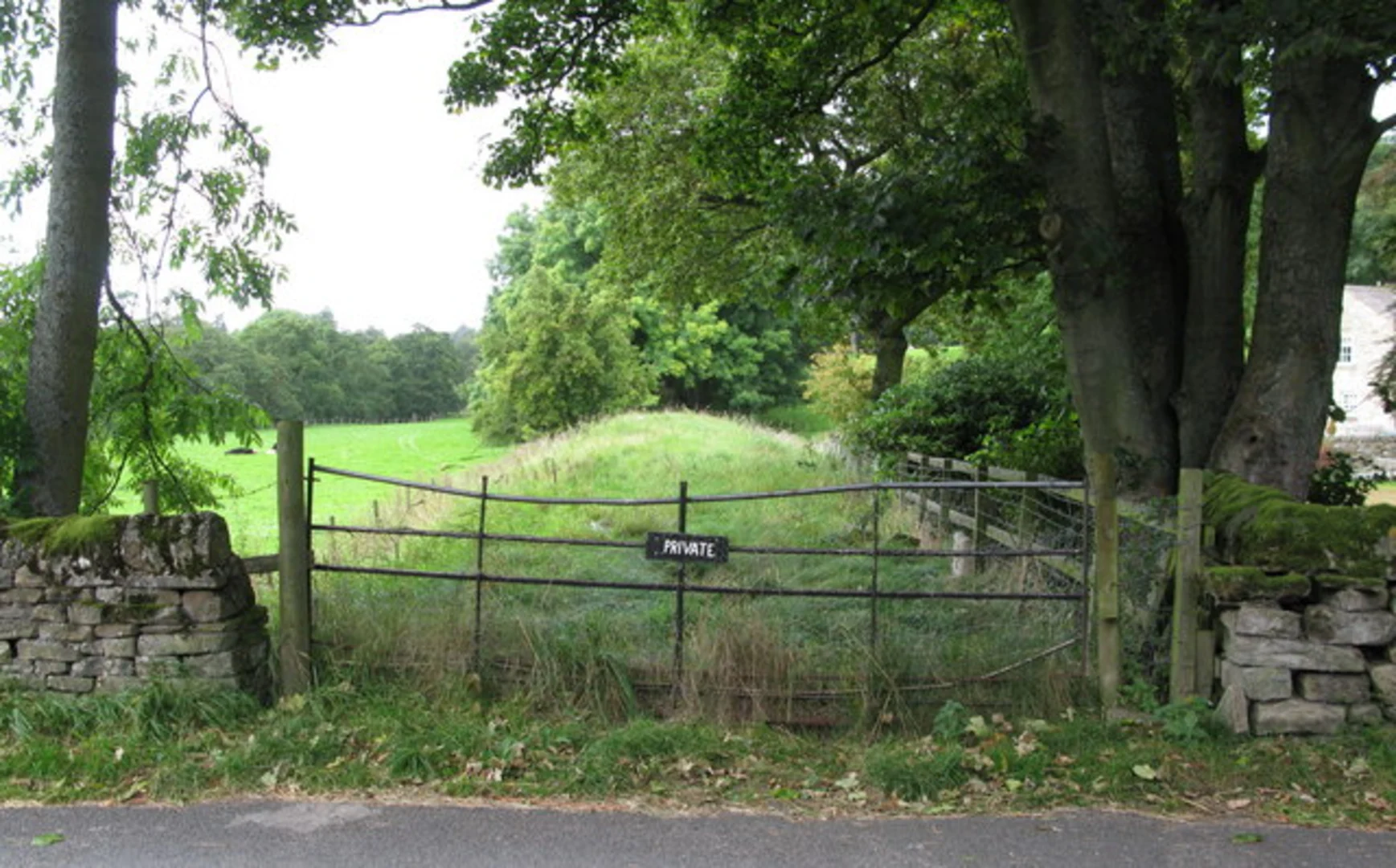 An image depicting the trail Hampsthwaite to Nidd - Ouse Confluence - Nidd Valley and its surrounding area.