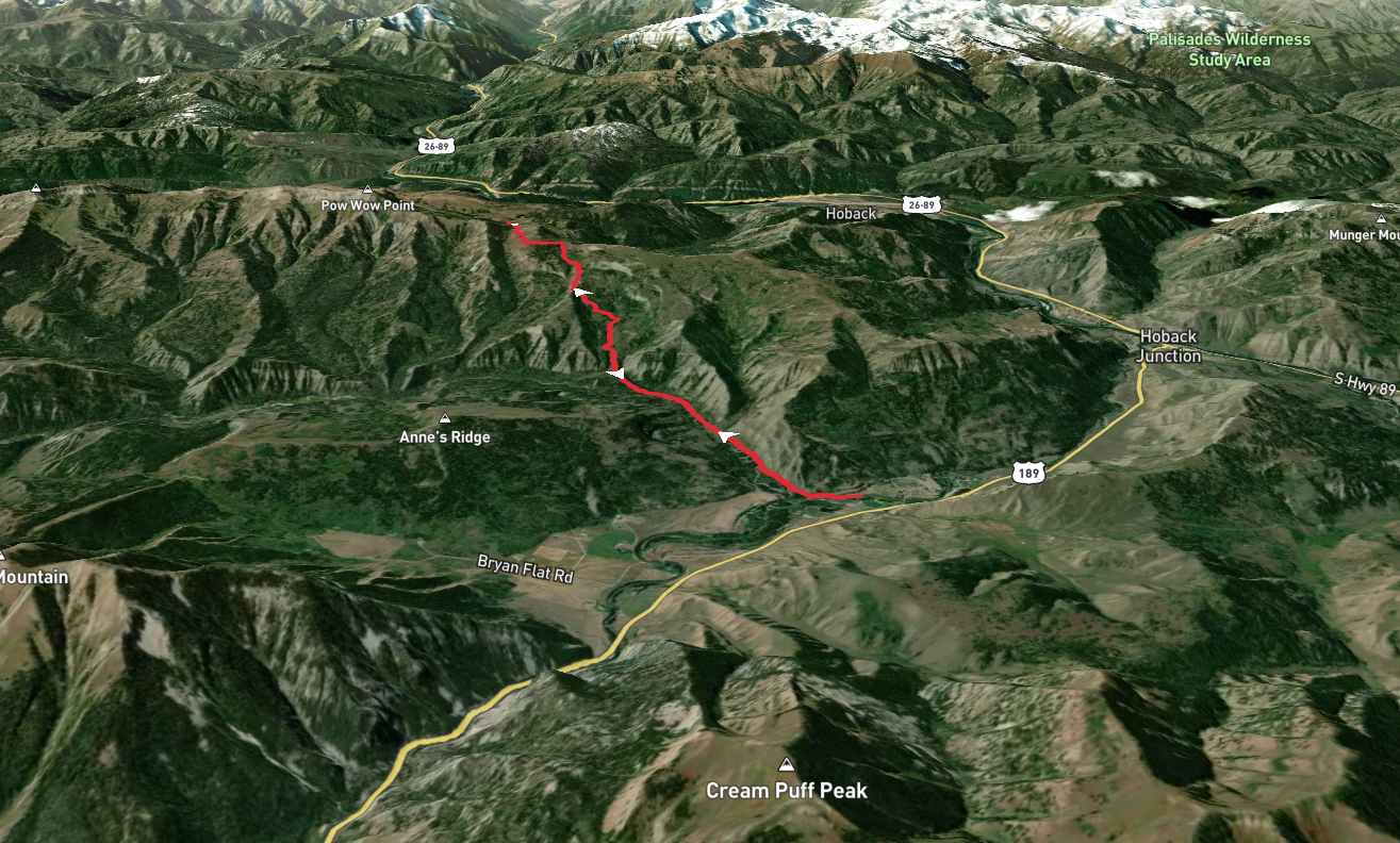 Palmer Creek and Lower Willow Creek Trail