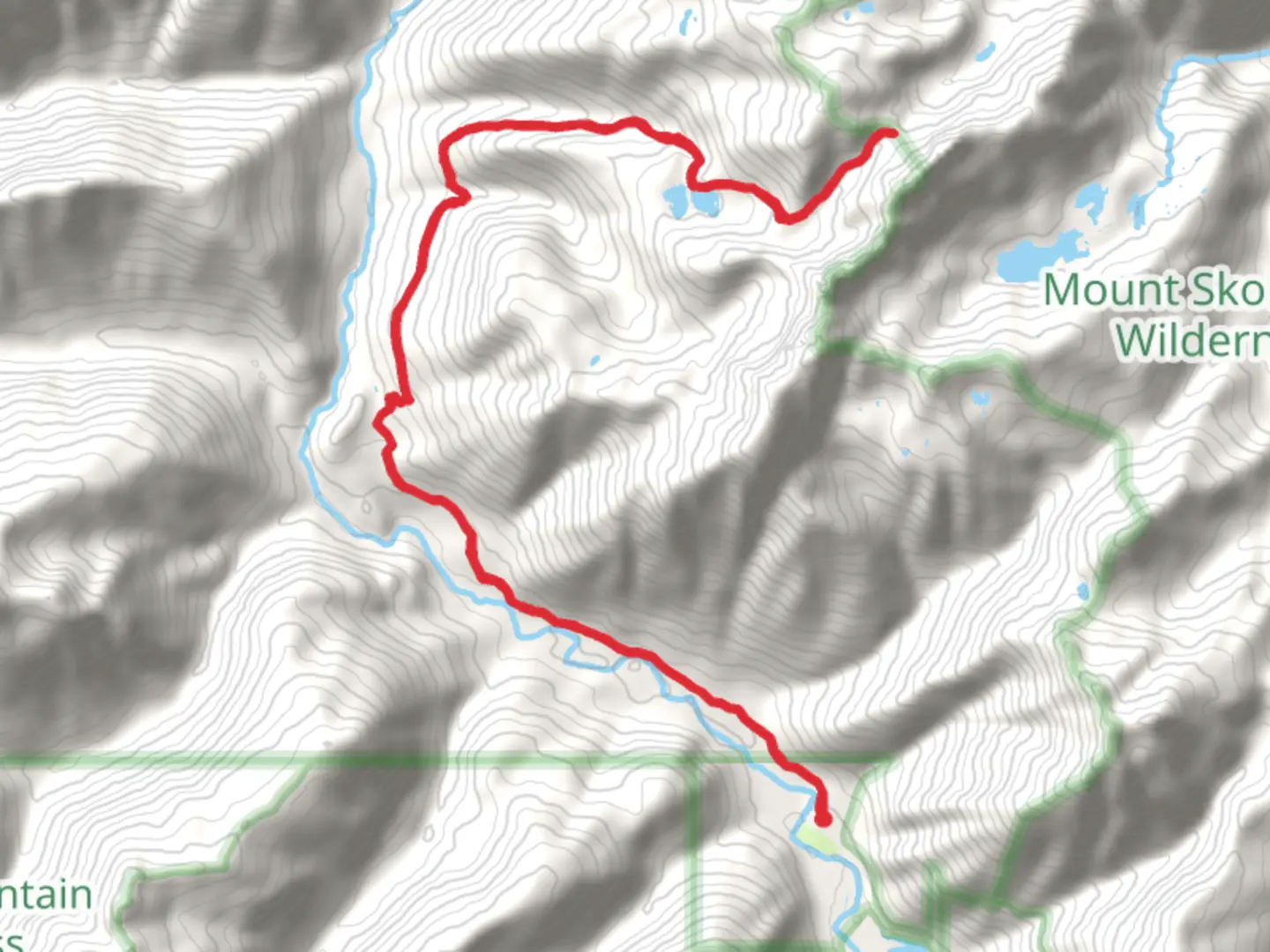 An image depicting the trail Gladys Divide via North Fork Skokomish River Trail and its surrounding area.