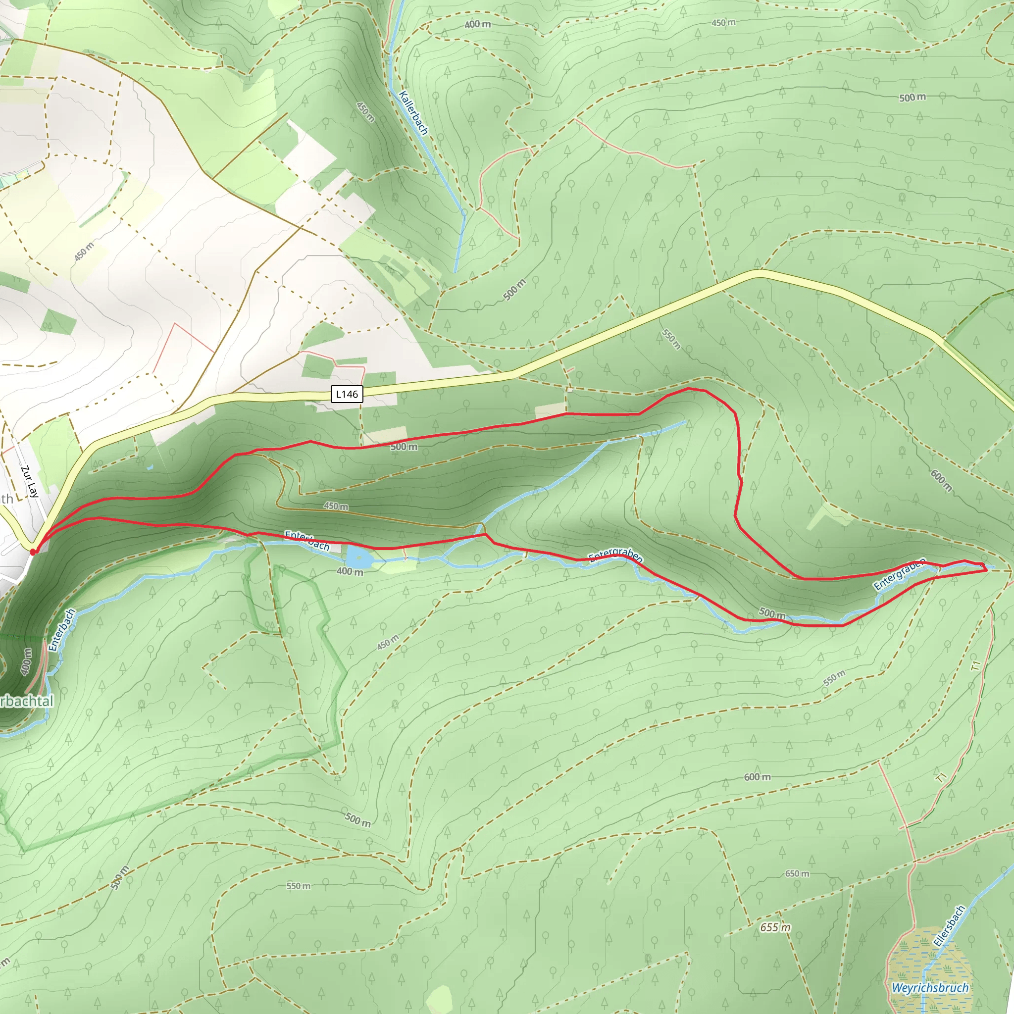 Holzerath Loop mobile static map