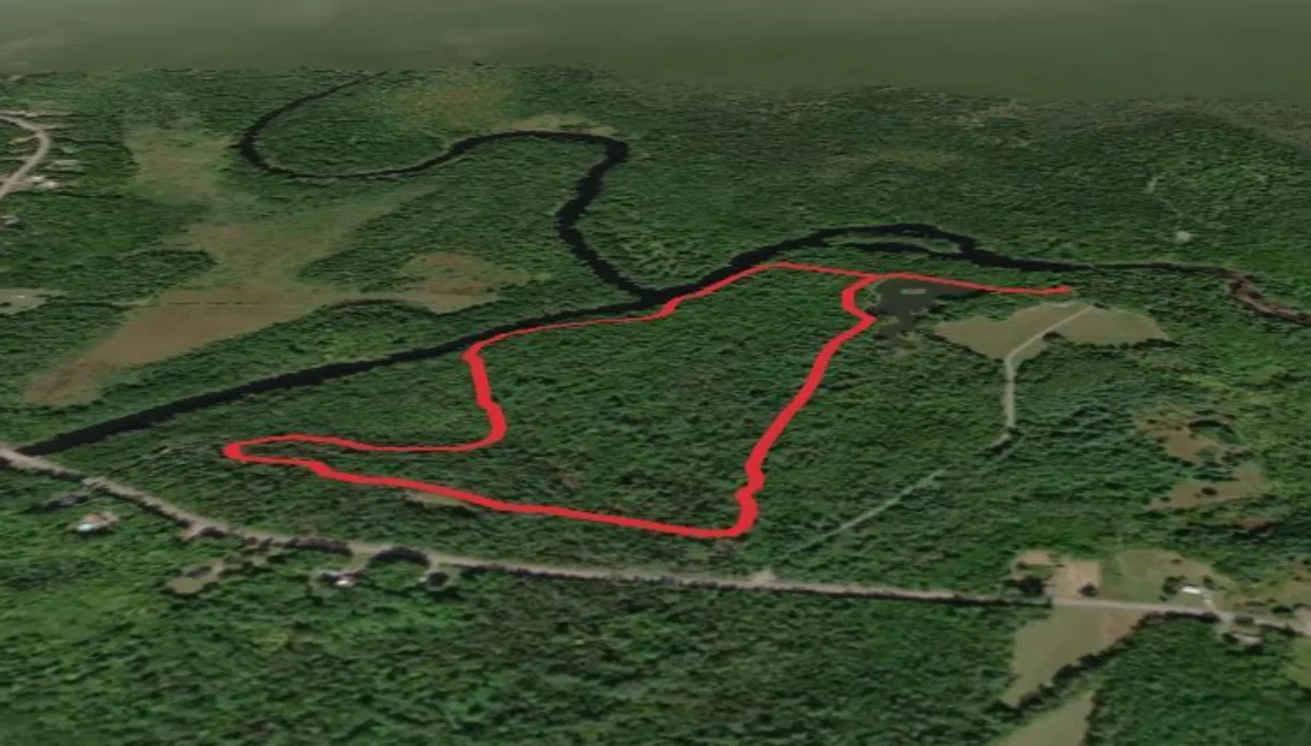 Pushaw Stream Loop Penobscot County Maine