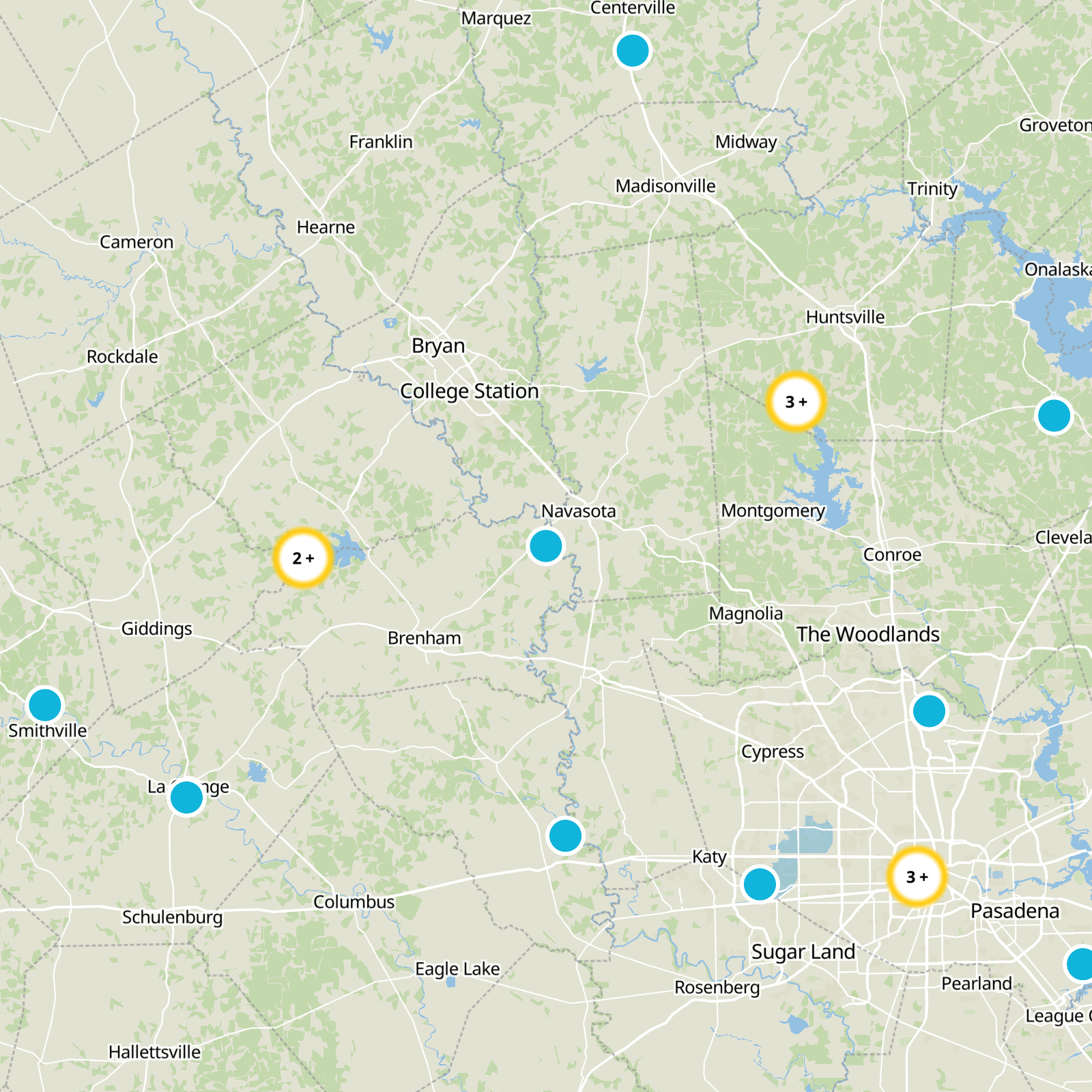 Washington County Static Map