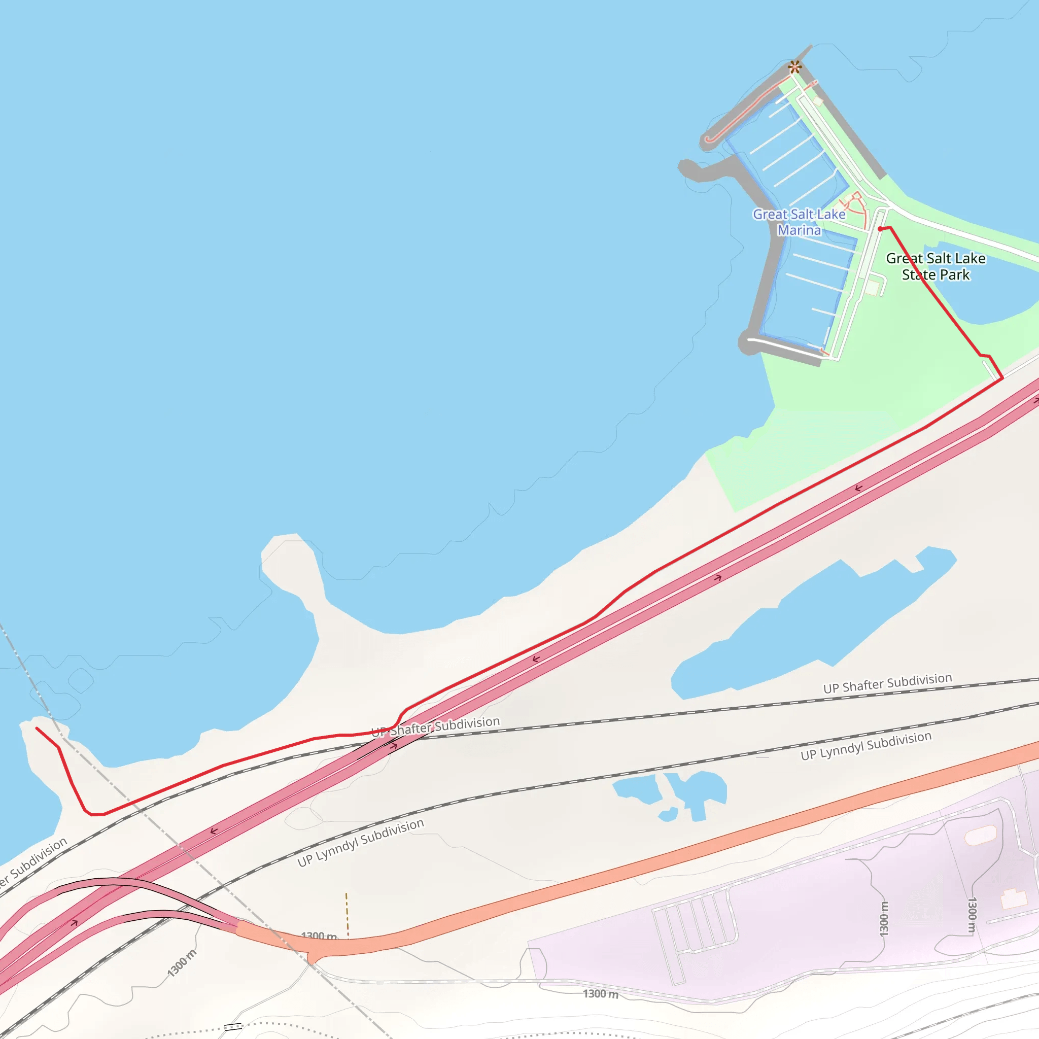Black Rock mobile static map