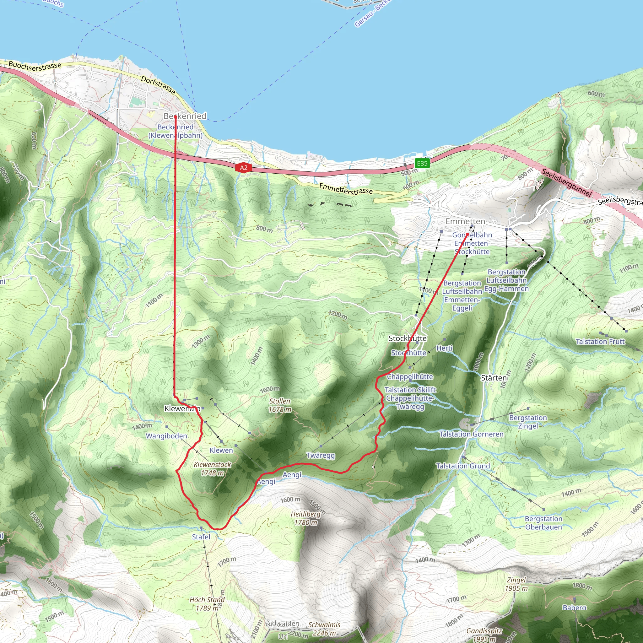 Klewenalp – Ängiloch – Ängi – Lochhütte – Stockhütte mobile static map