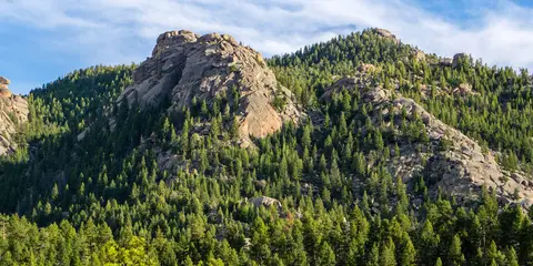 An image depicting the trail Lost Creek Wilderness Loop - South and its surrounding area.