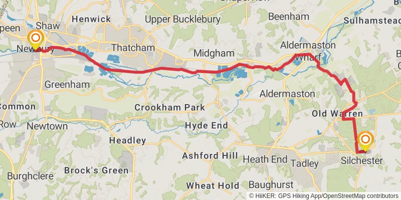 Roman Way stage 9 Map