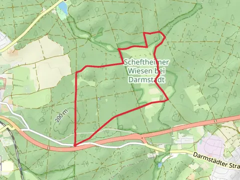 Rundwanderweg Darmstadt and Main-Stromberg Weg