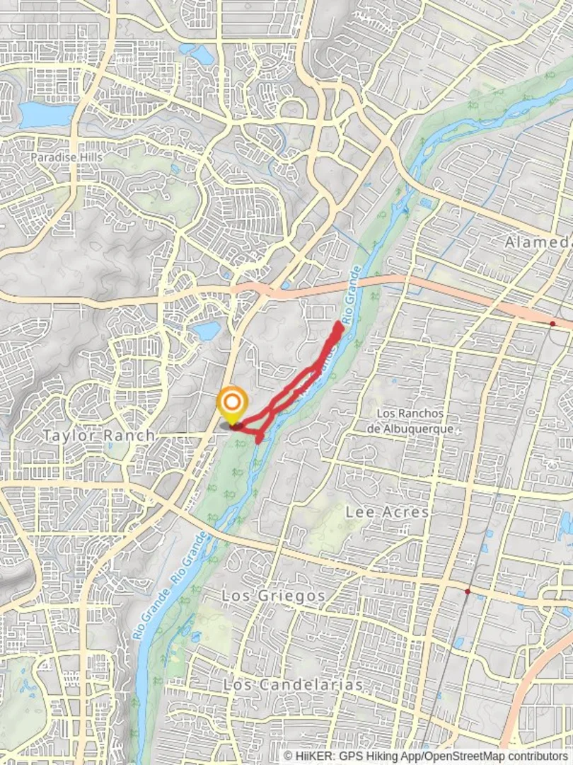 An image depicting the trail Canopy and Coyote Loop and its surrounding area.