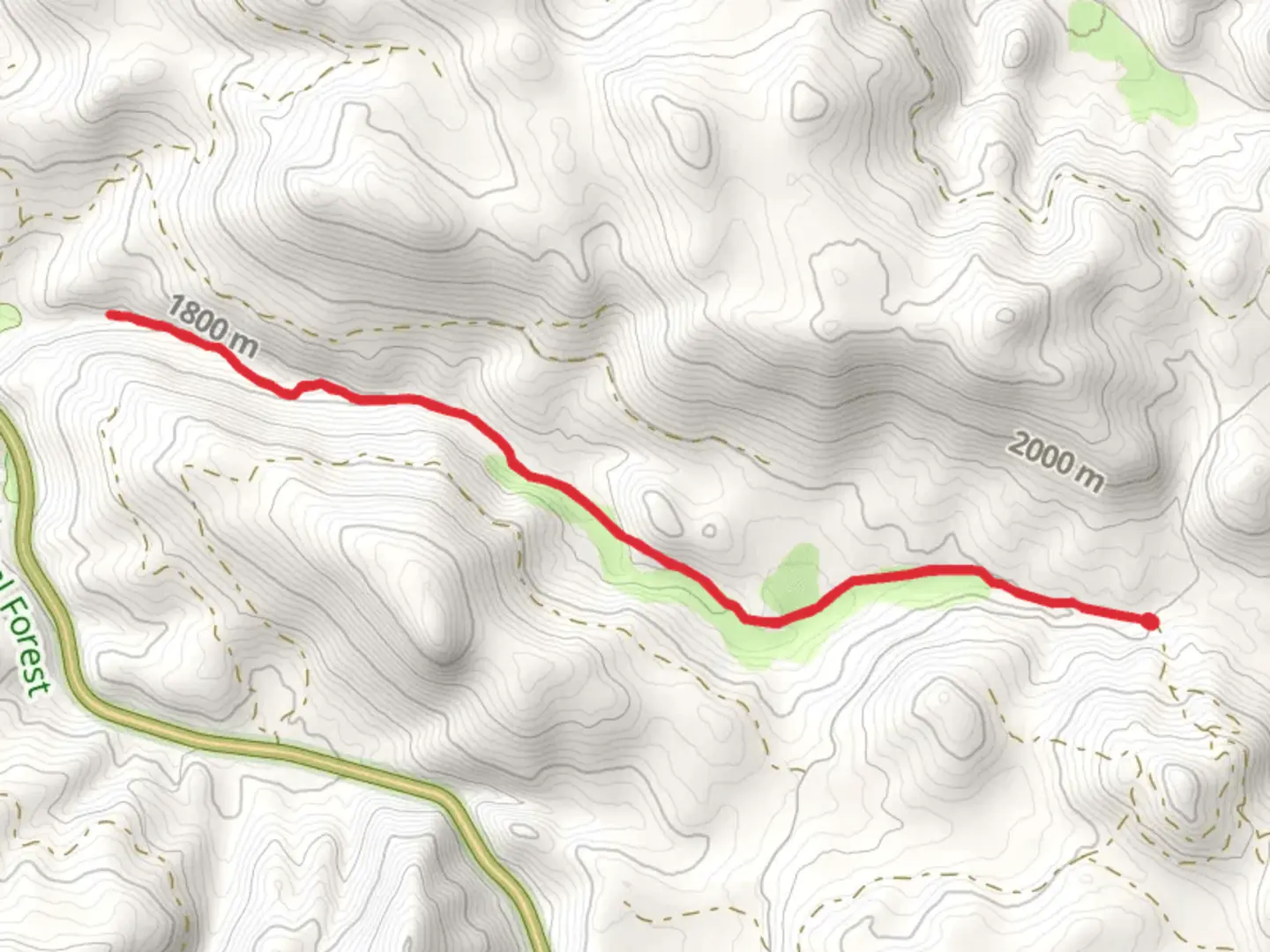 An image depicting the trail Cottonwood Fisherman Trail and its surrounding area.