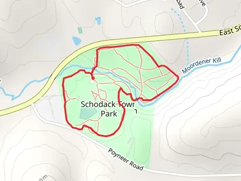 Moordener Kill Loop via Red - Yellow - White Trail
