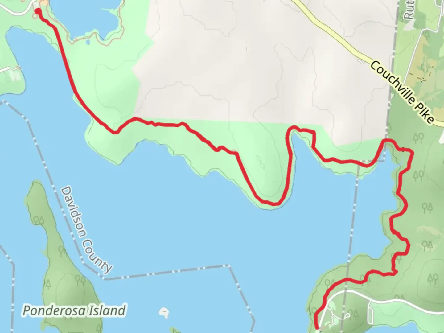 An image depicting the trail Bryant Grove Trail and its surrounding area.