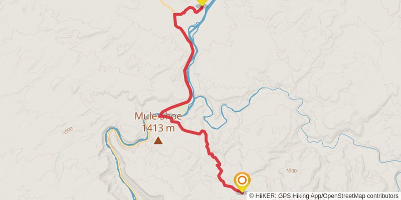 American Discovery Trail - Utah stage 4 Map