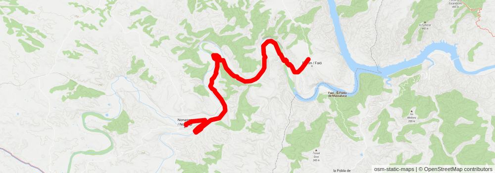 Bajo Matarraña Route PR Z 157 stage 3 Map