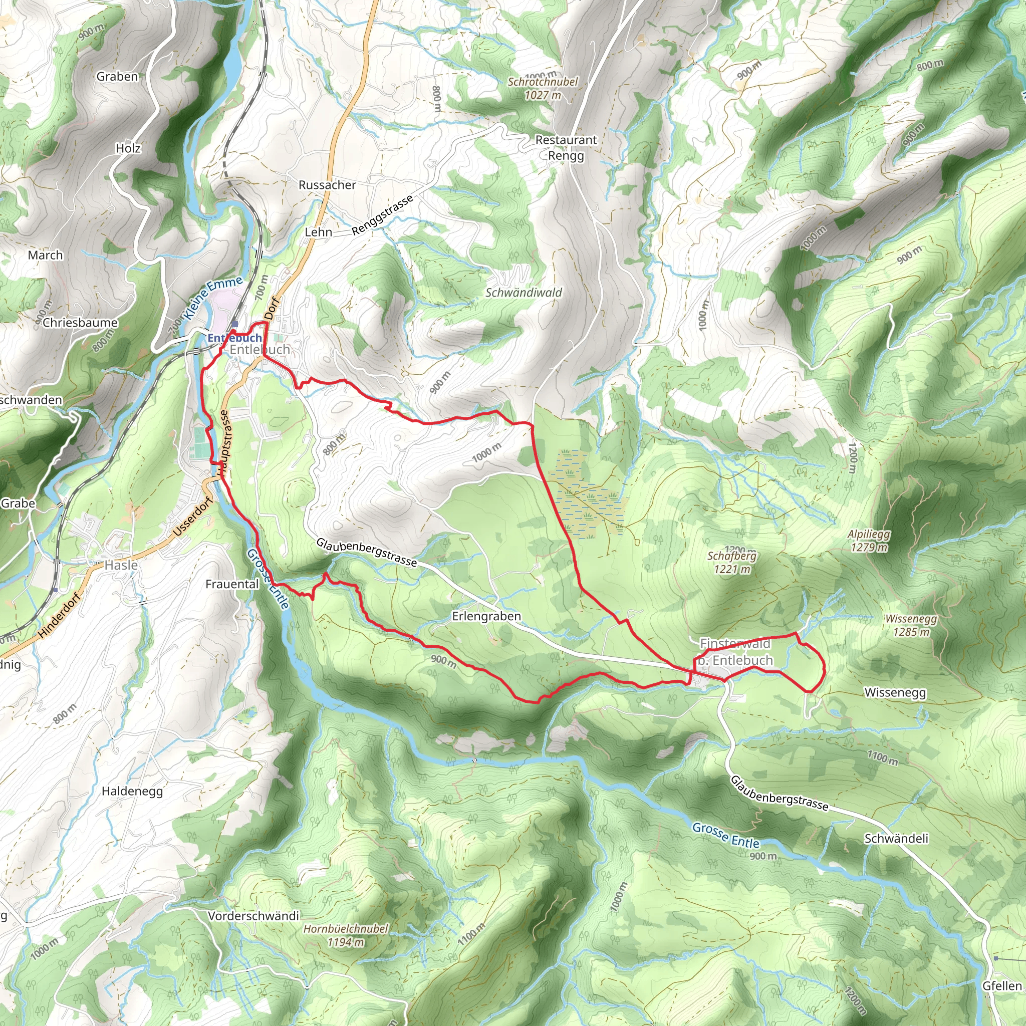 Erlebnis Energie Entlebuch mobile static map