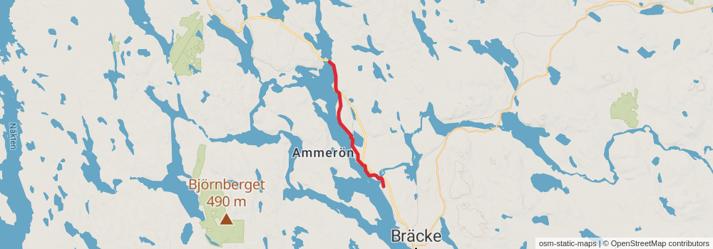 St Olavsleden stage 9 Map