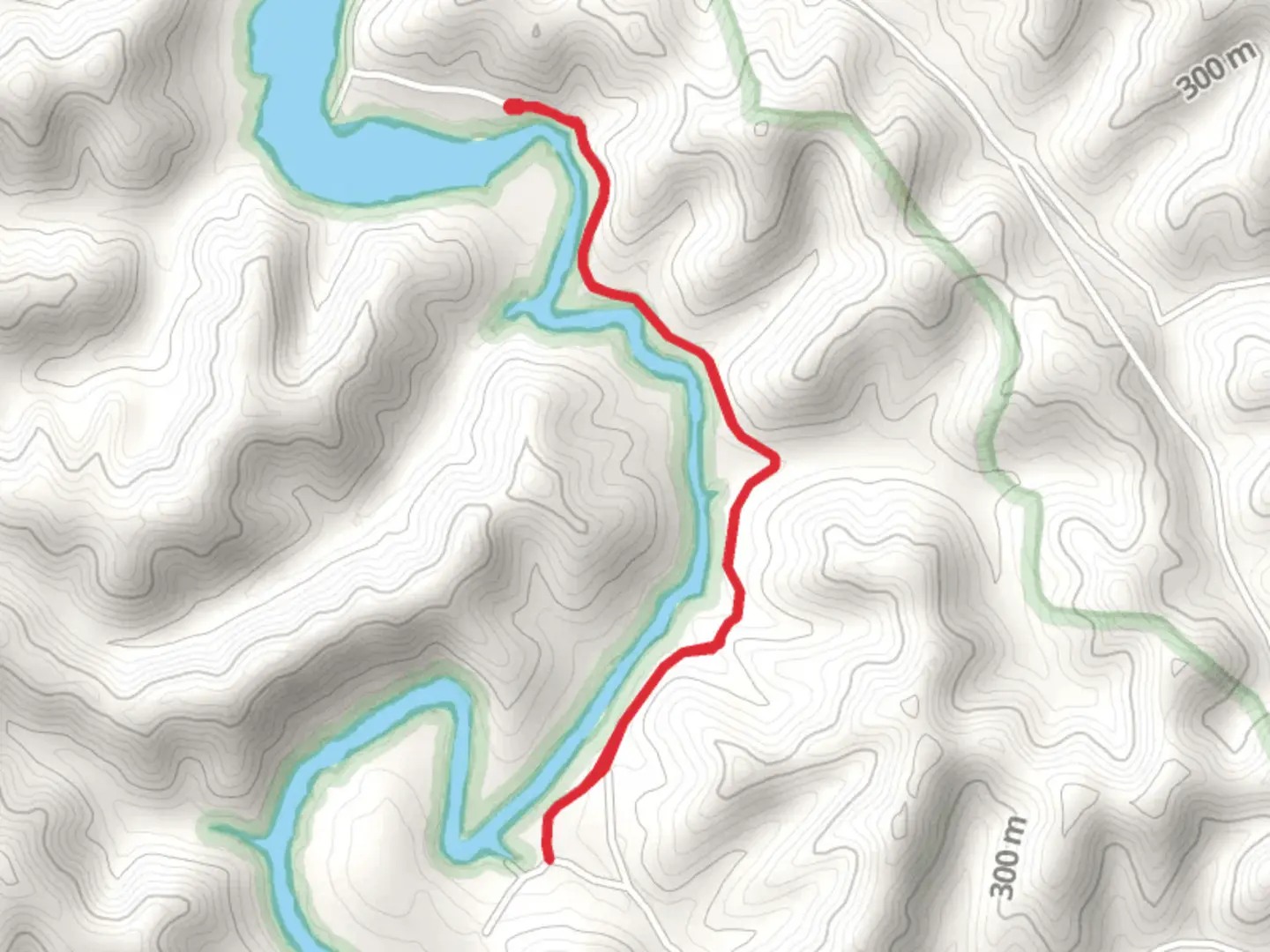An image depicting the trail Patoker Road Walk and its surrounding area.