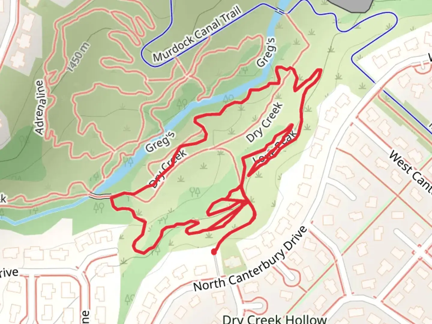 An image depicting the trail Lone Peak Loop and its surrounding area.