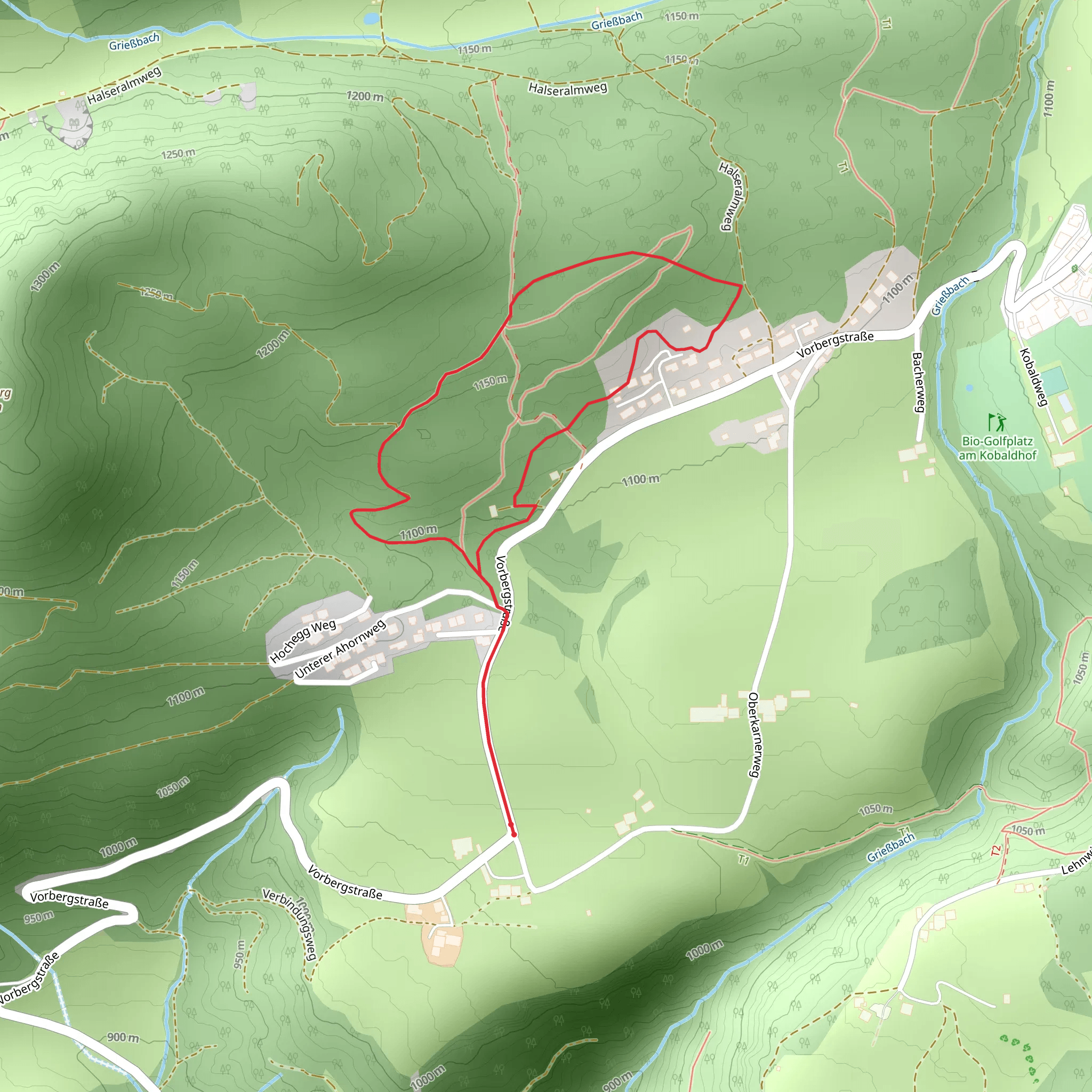 Trail of Reflection Vorberg mobile static map