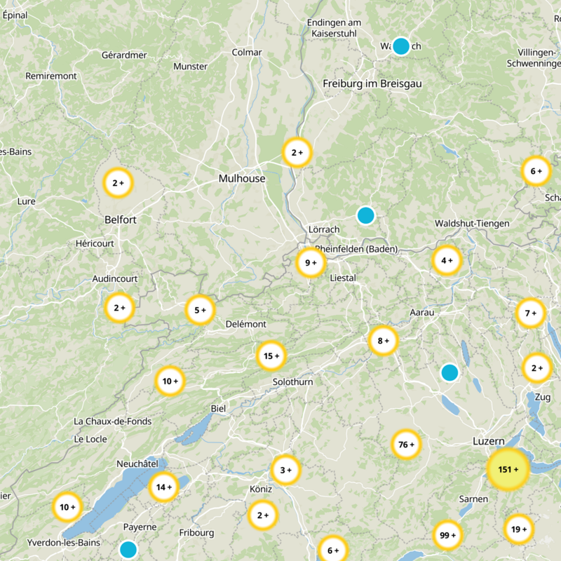 Amtei Dorneck-Thierstein Static Map