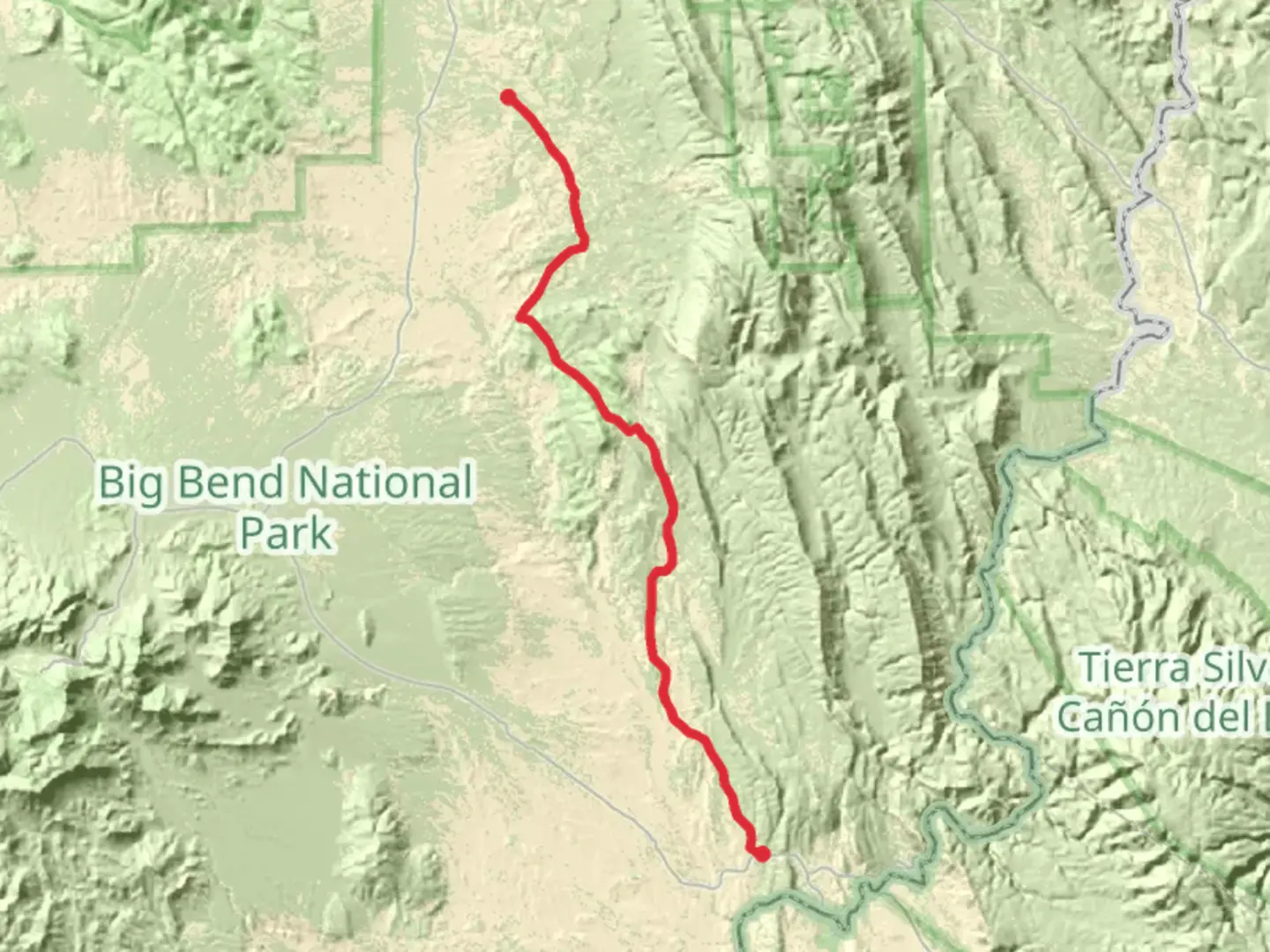 An image depicting the trail Old Ore Road Trail and its surrounding area.