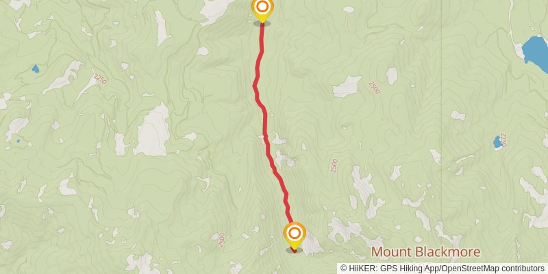 South Cottonwood Trail stage 2 Map