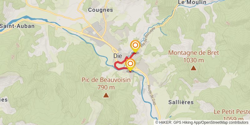 HexaTrek stage 106 Map