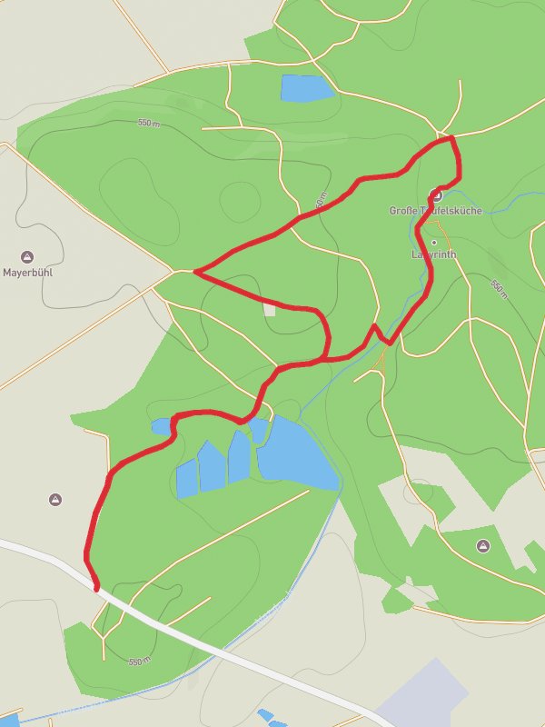 Große Teufelsküche Loop