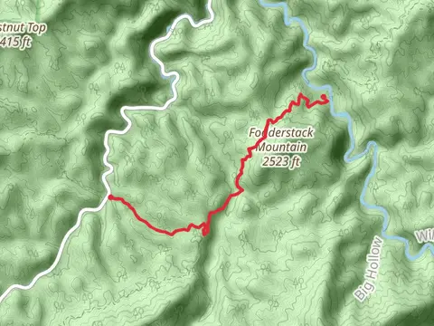 West Prong and Bote Mountain Trail