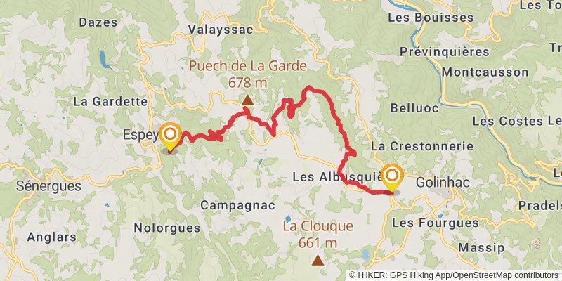 Camino Geneva-Saint Jean Pied du Port alt 4 Map